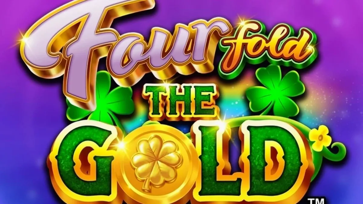 Pemandangan kosmik Fourfold the Gold dengan elemen leprechaun dan luar angkasa